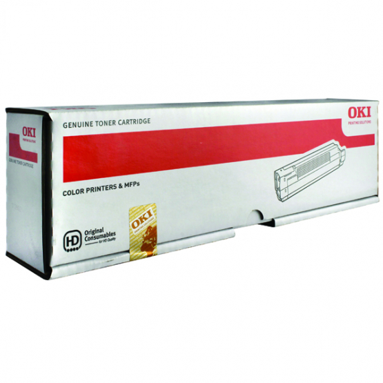 Oki C801/821 Black Original Toner Cartridge (44643004) 